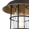Westinghouse Fixture Wall Outdoor 60W Iron Hill 8.75Wdth, Black Brnz Hgh-Light Cage Clear Glass 6121600 - alternate 3